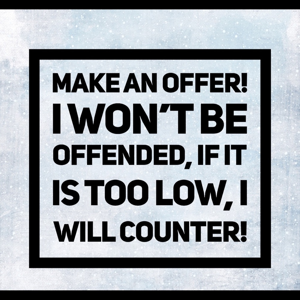 Make me an offer!